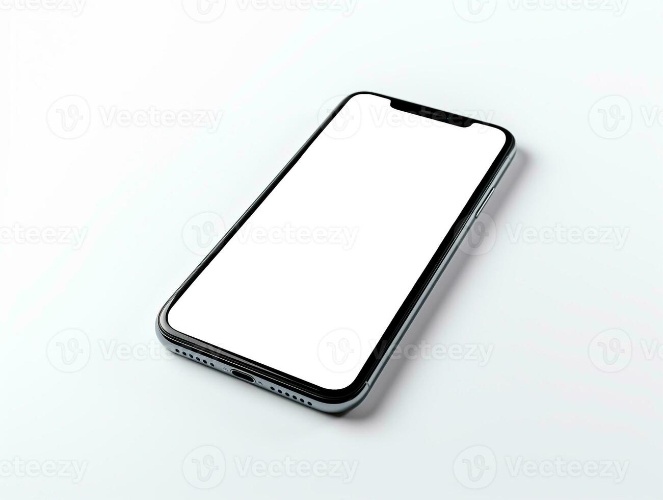 ai généré Vide écran téléphone intelligent photo