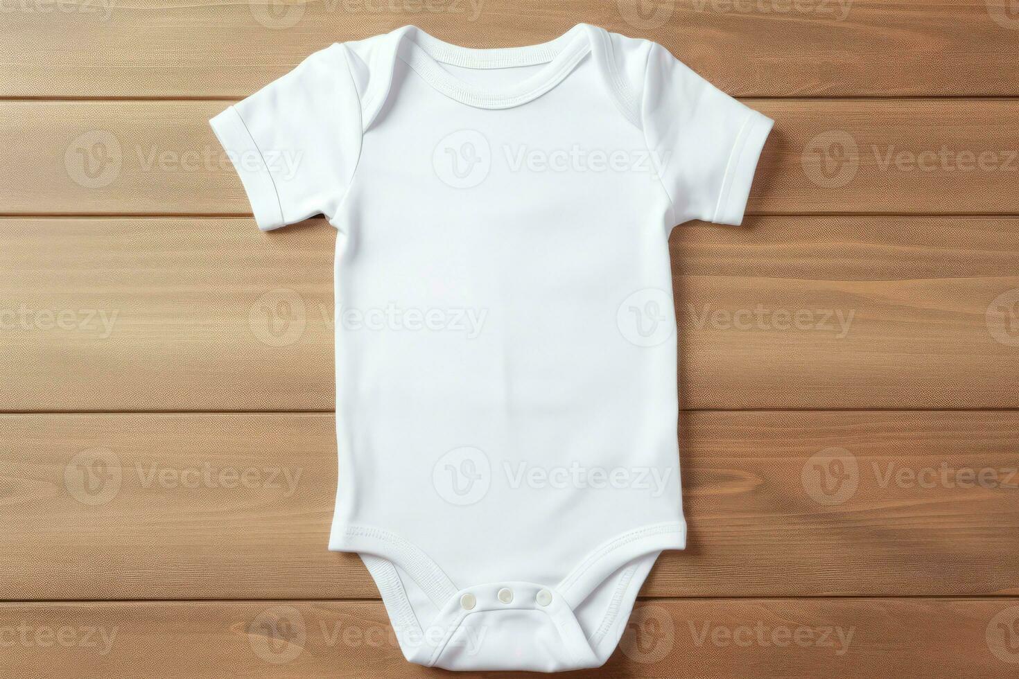 bébé blanc vêtements. produire ai photo