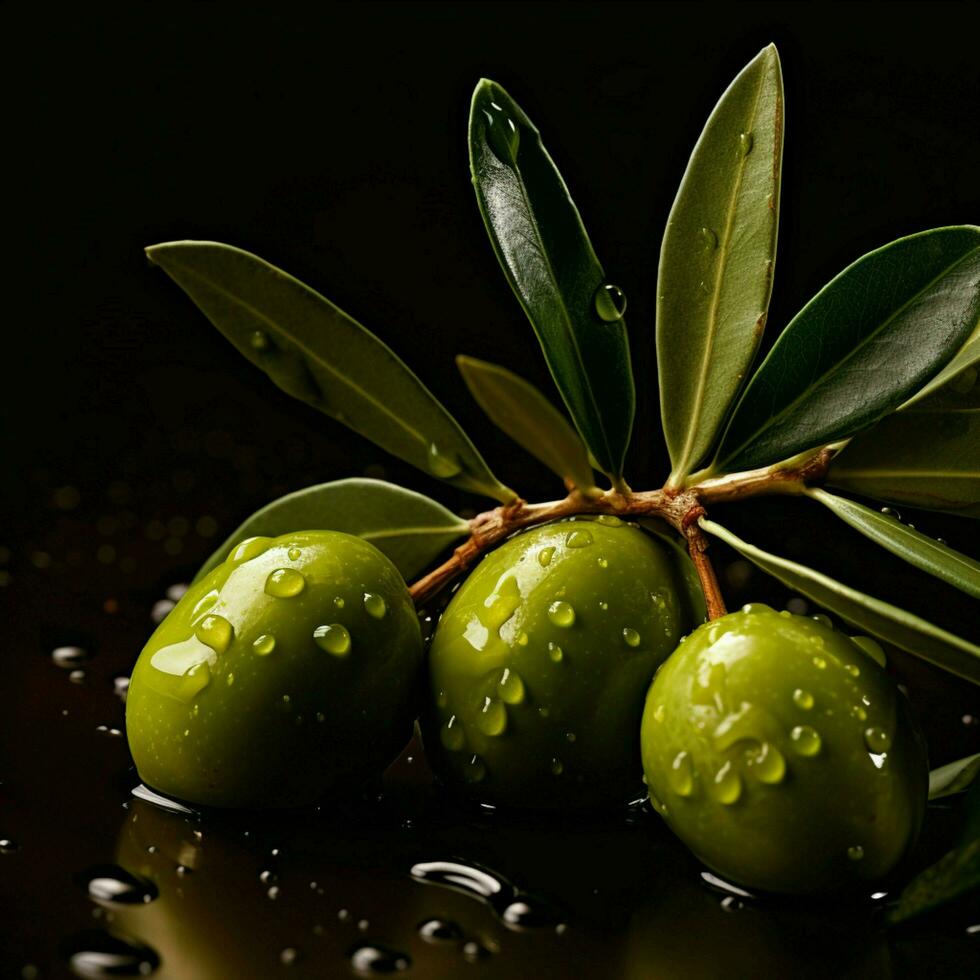 olive Couleur éclaboussure photo