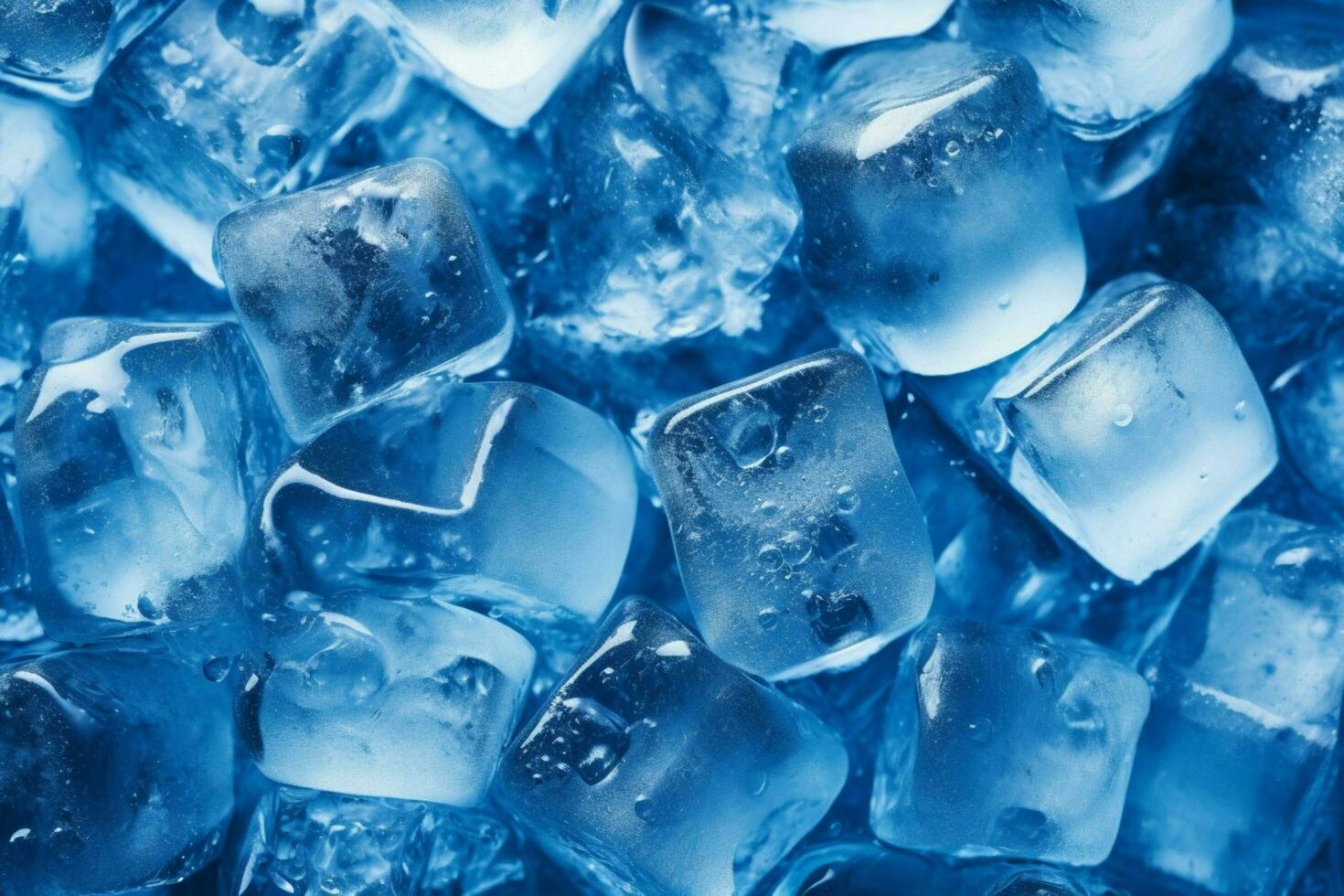 le Contexte de Frais la glace cubes est orné avec s photo