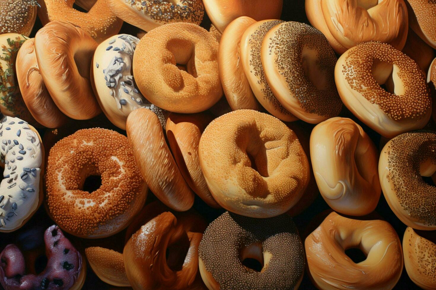 bagels image HD photo