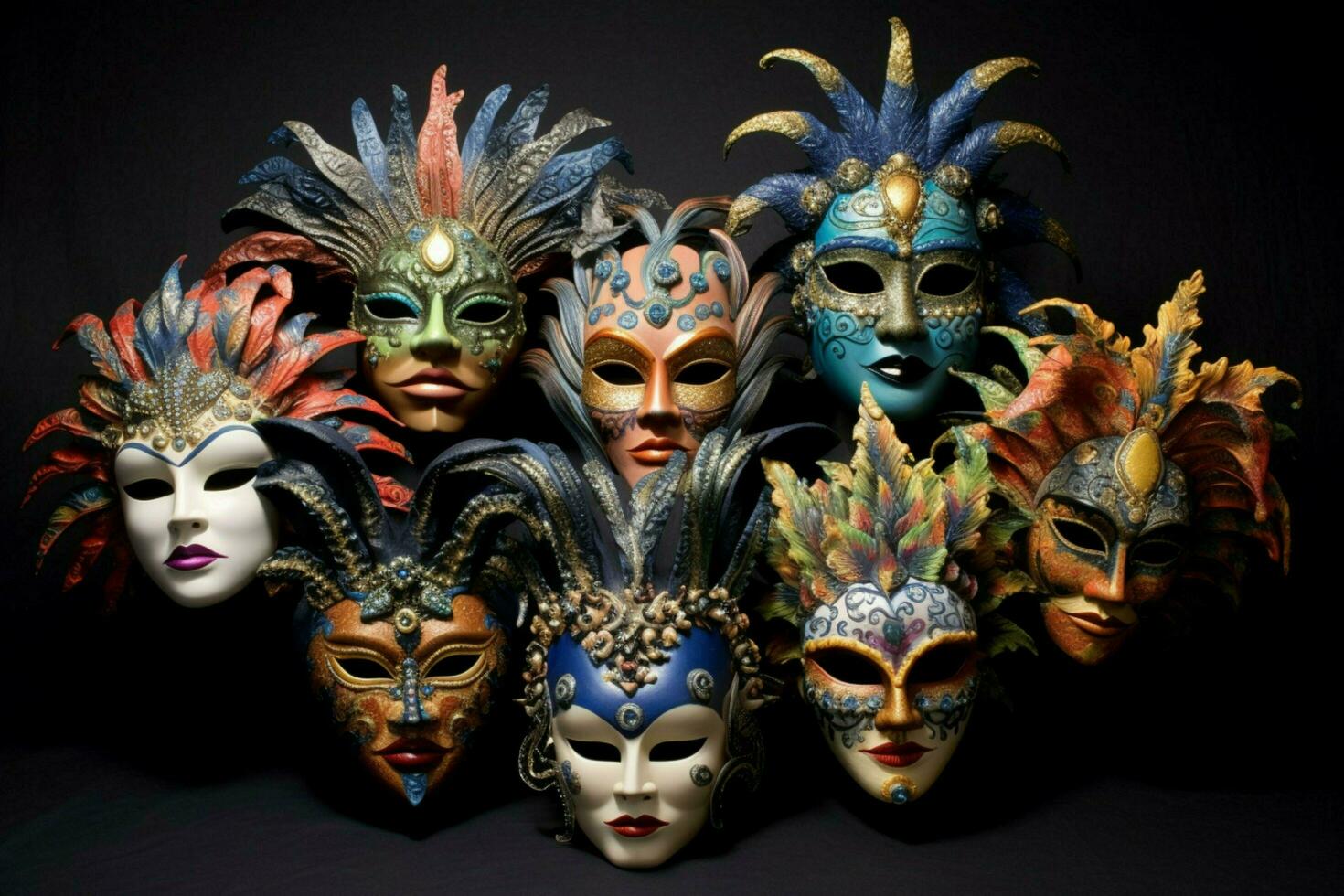 carnaval masques image HD photo