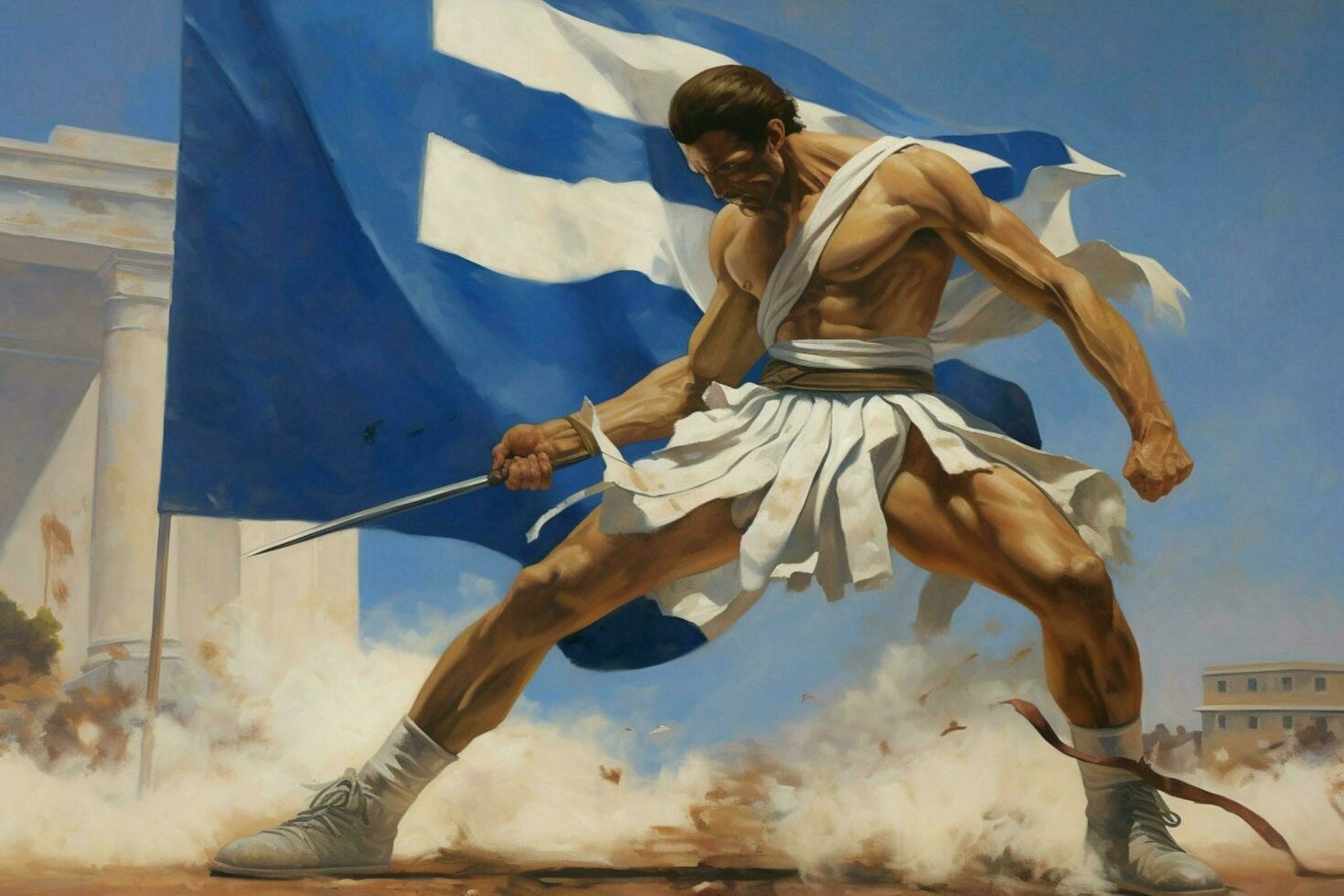 nationale sport de Grèce photo
