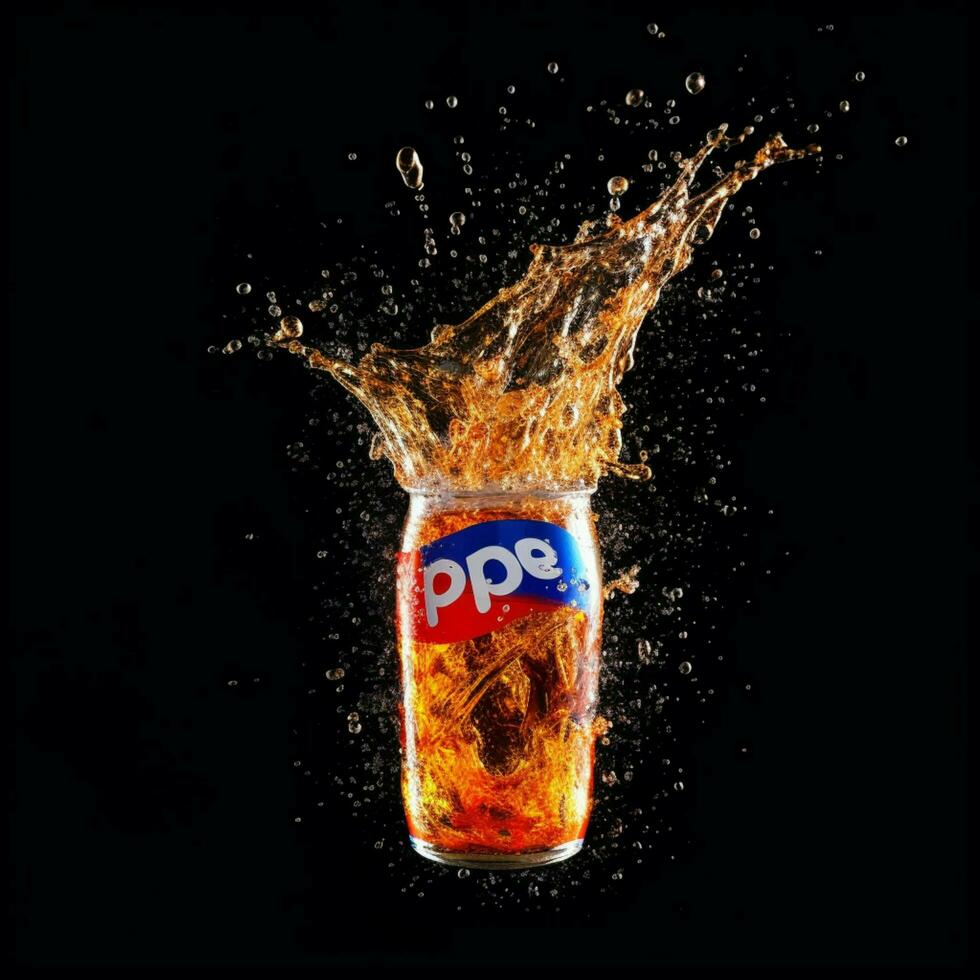 pepsi Feu avec blanc Contexte haute qualité ultra photo