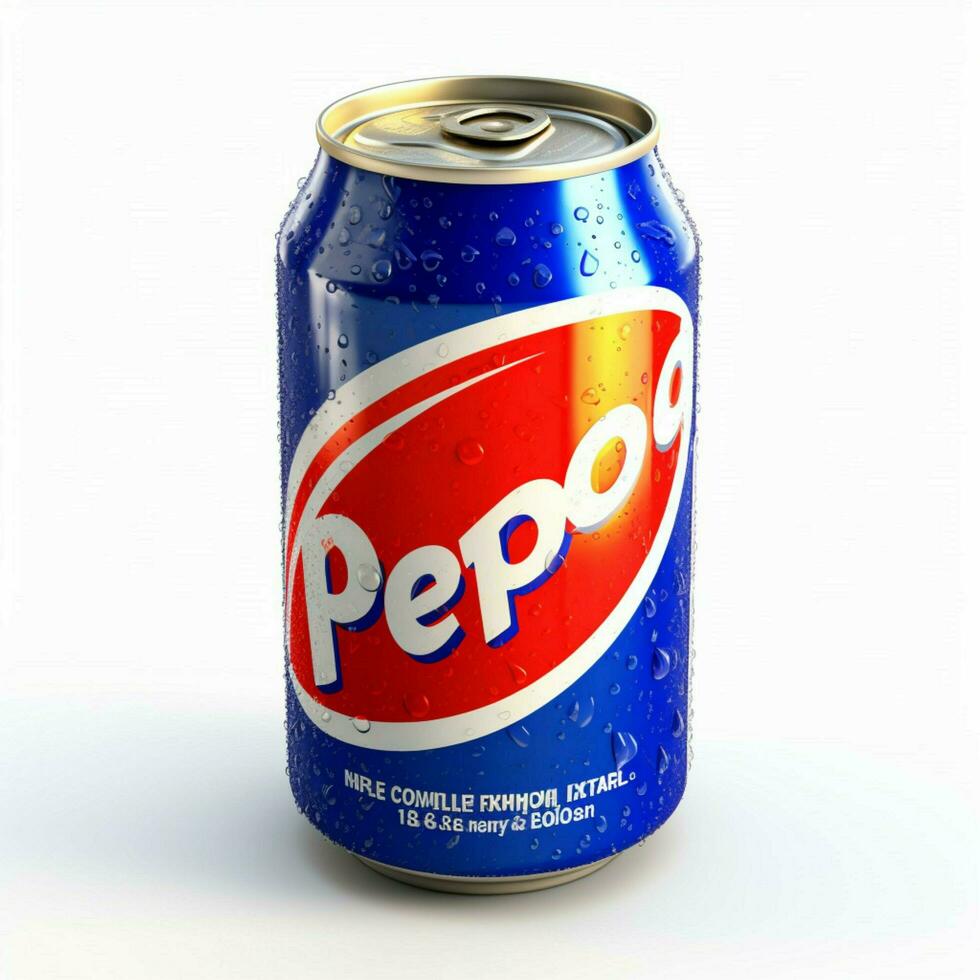 pepsi avec blanc Contexte haute qualité ultra HD photo