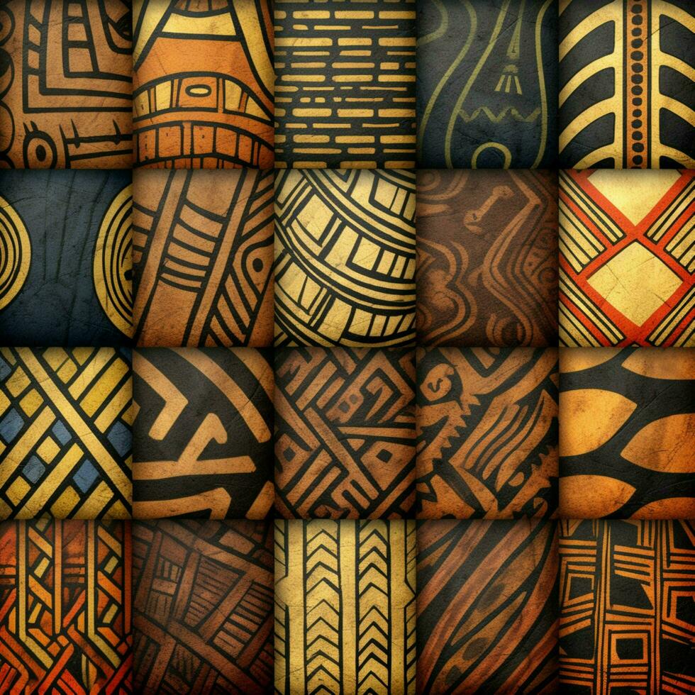 africain motifs haute qualité 4k ultra HD hdr photo