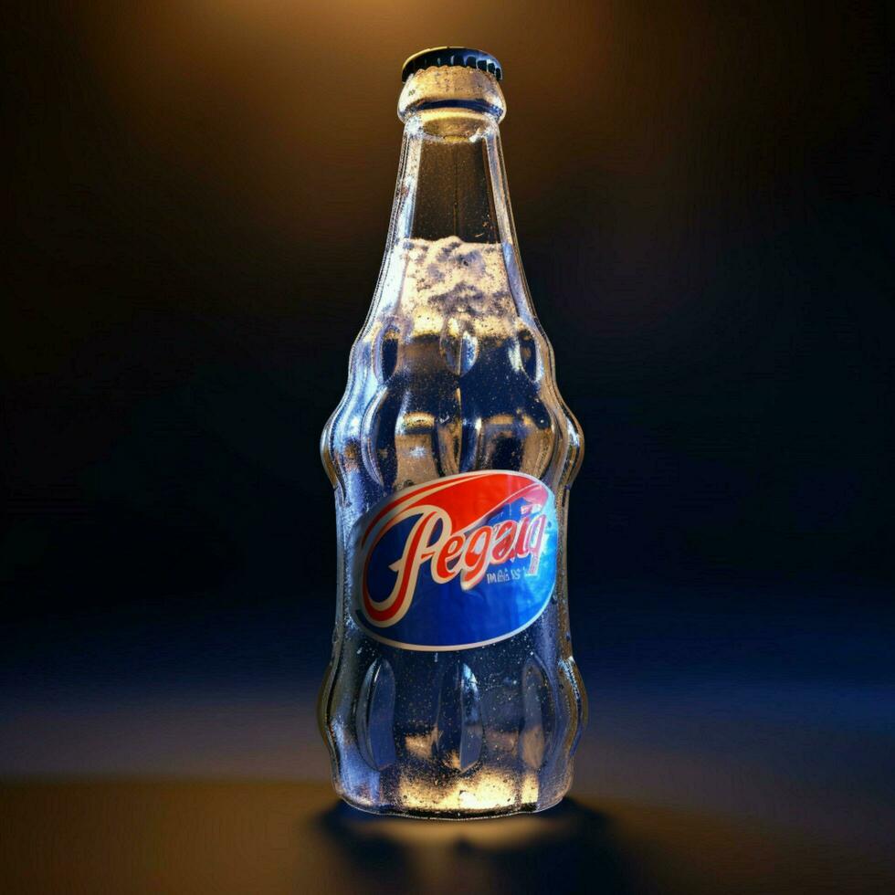 produit coups de cristal pepsi haute qualité 4k u photo