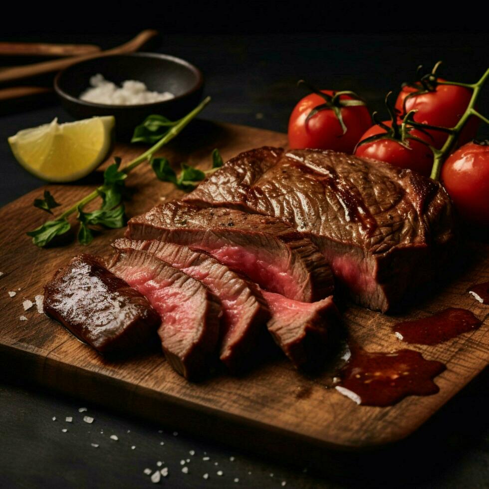 produit coups de carne Asada haute qualité 4k ultime photo