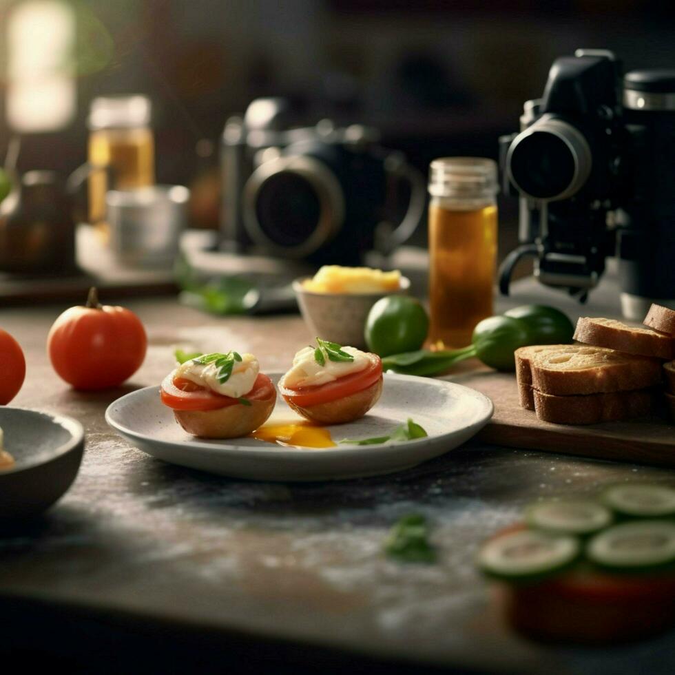 produit coups de photoréaliste professionnel nourriture photo