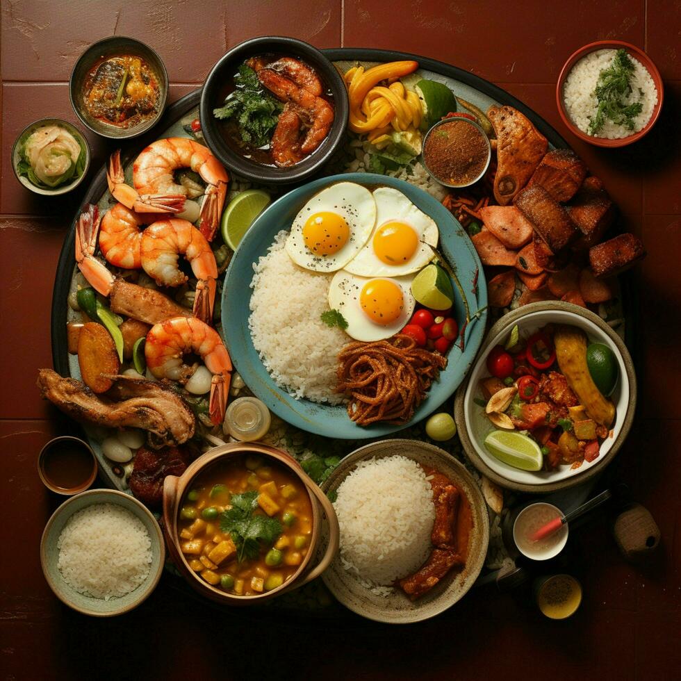 brésilien nourriture image photo