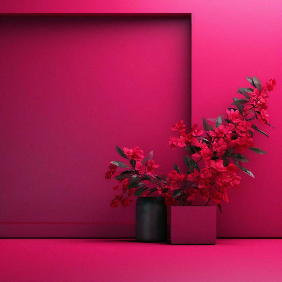 fuchsia minimaliste fond d'écran haute qualité 4k hdr photo