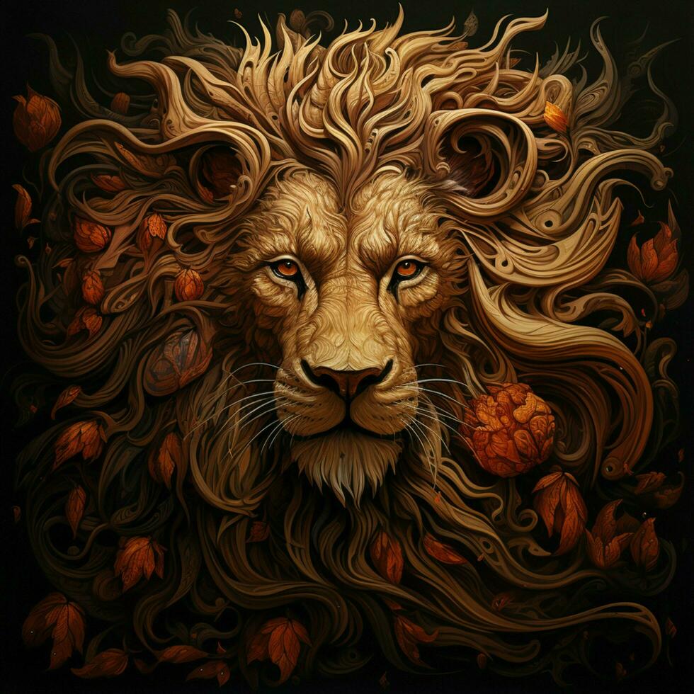 Lion Contexte HD photo