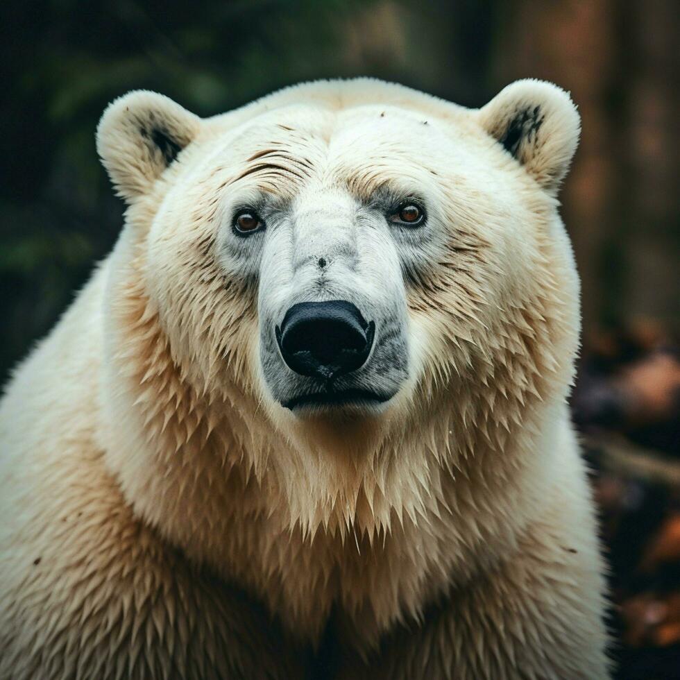 polaire ours sauvage la vie la photographie hdr 4k photo