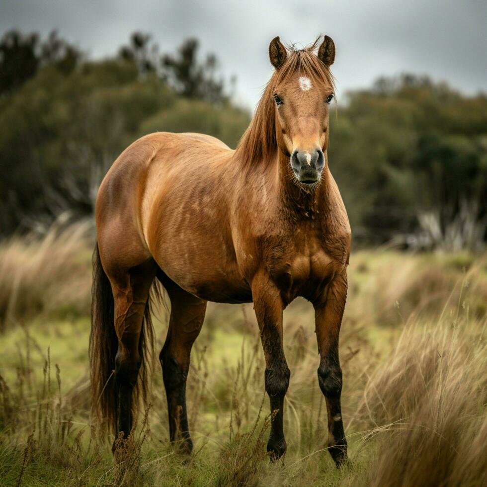 photo de cheval plein coup haute qualité hdr 16k ultra HD