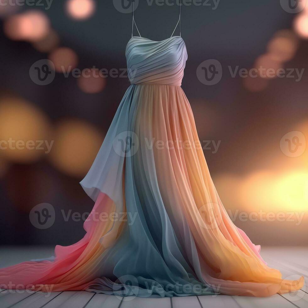 ai génératif photo de une femme robe