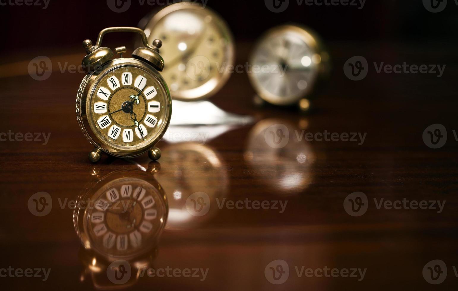 horloge de technologie vintage industrielle abstraite rétro photo