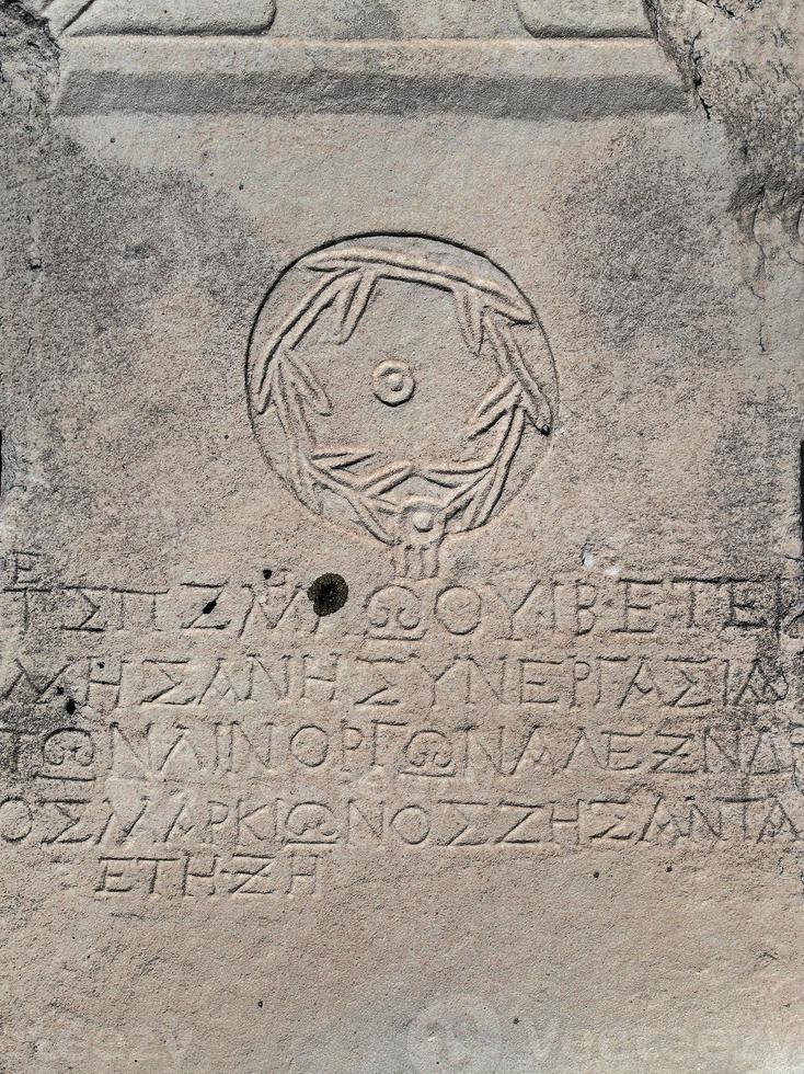 symboles historiques signes alphabets de l'egypte ancienne photo