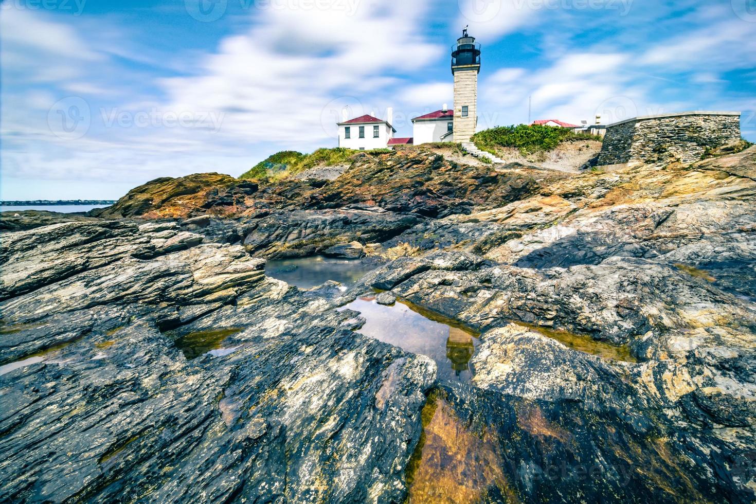 phare historique de queue de castor jamestown rhode island photo