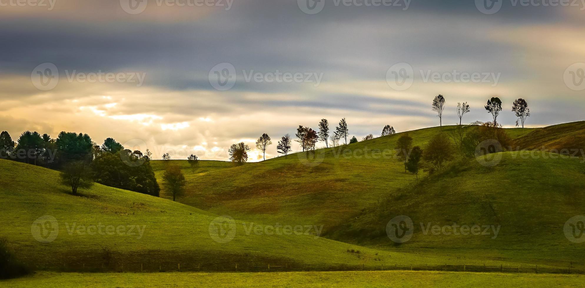 paysage d'automne pittoresque en Virginie-Occidentale photo