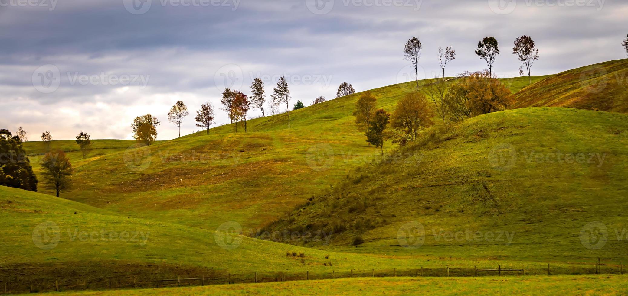 paysage d'automne pittoresque en Virginie-Occidentale photo