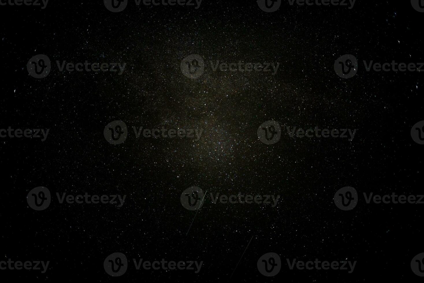 nuit ciel avec visible étoiles photo