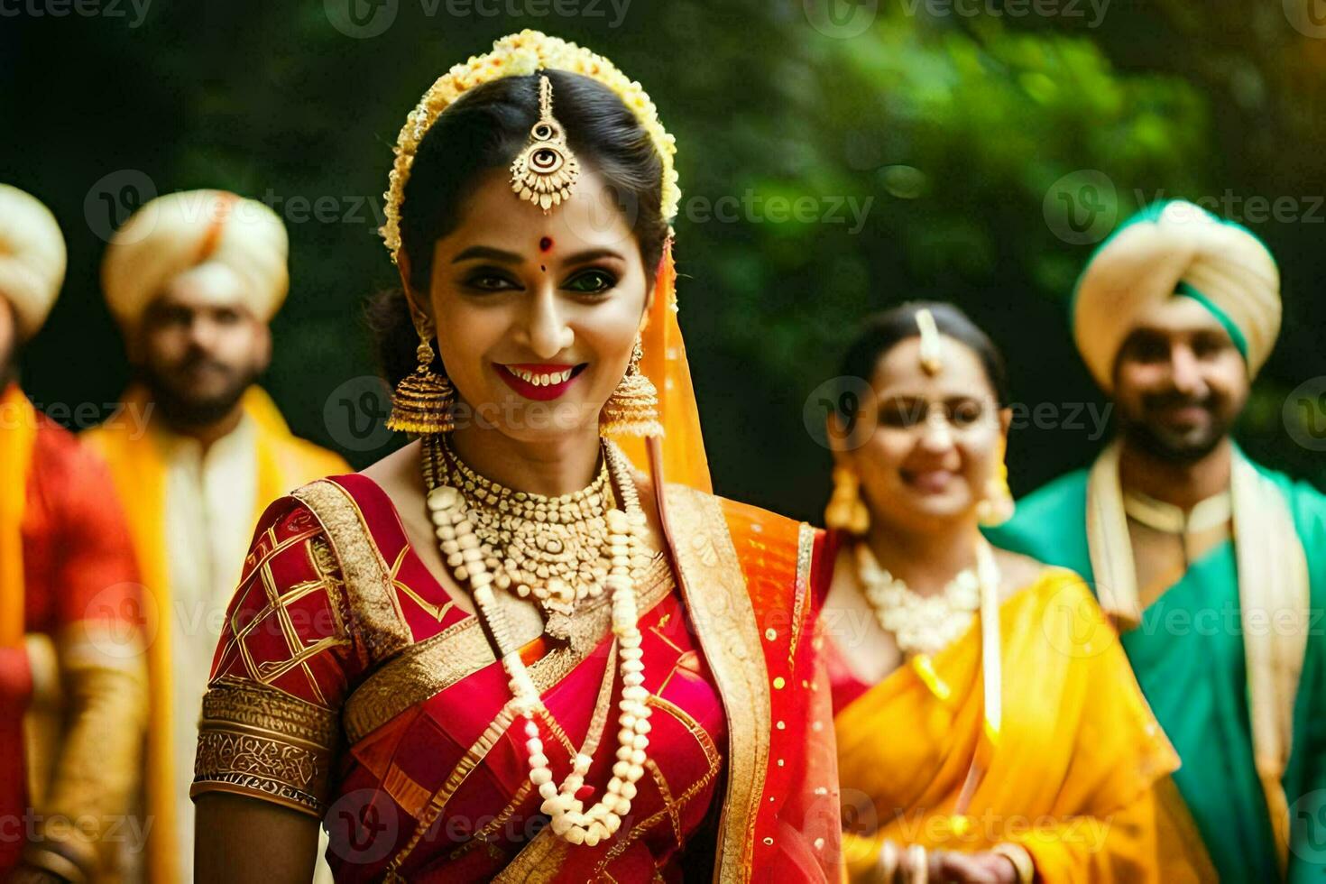 Indien mariage la photographie dans Bangalore. généré par ai photo