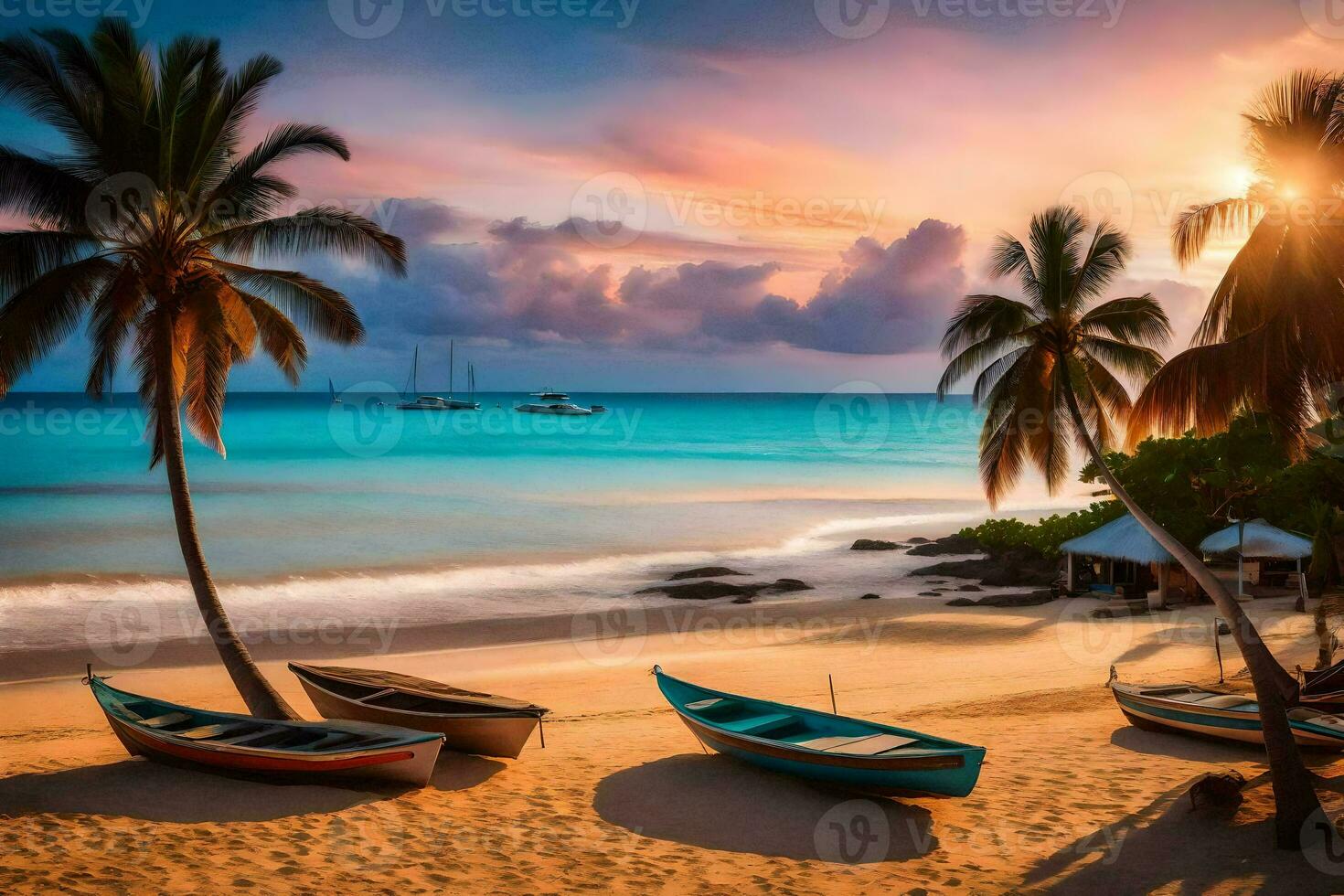 le meilleur des plages dans le monde. généré par ai photo