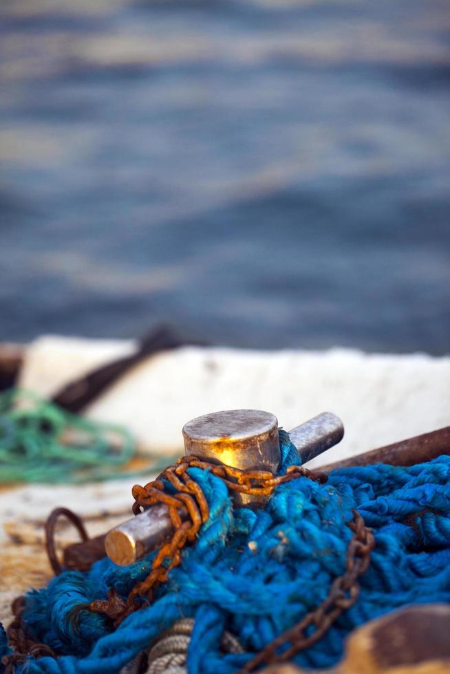 abstrait industrie maritime résille cordes lignes de pêche photo