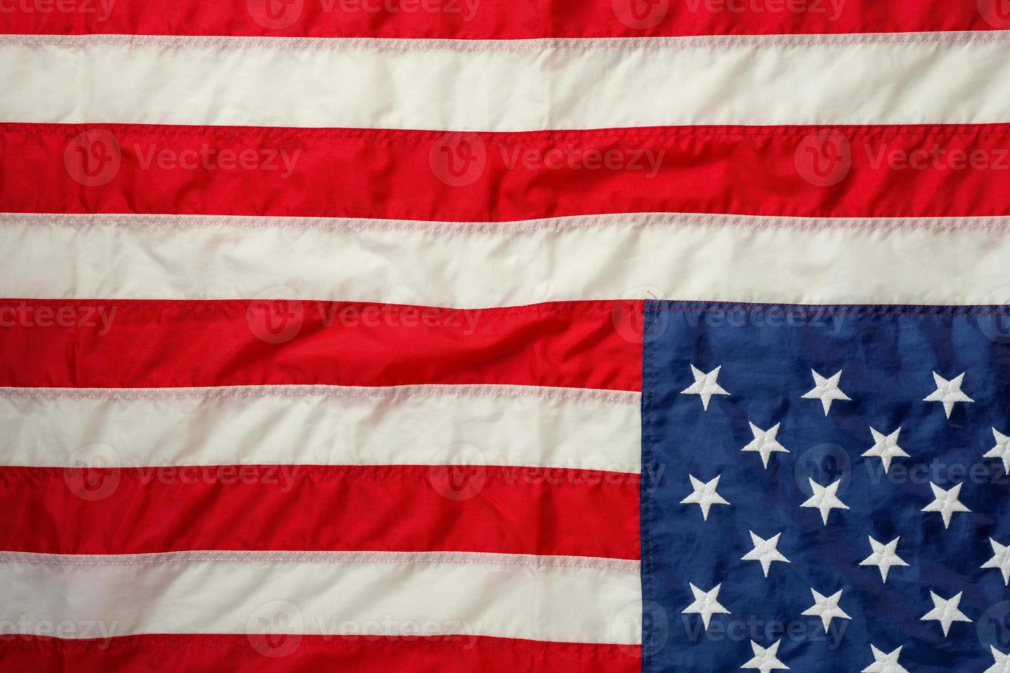 concept de drapeau américain de la fête du travail des États-Unis photo