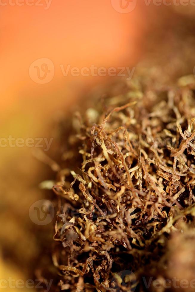 rouler les feuilles de tabac à fumer macro estampes modernes photographie stock photo