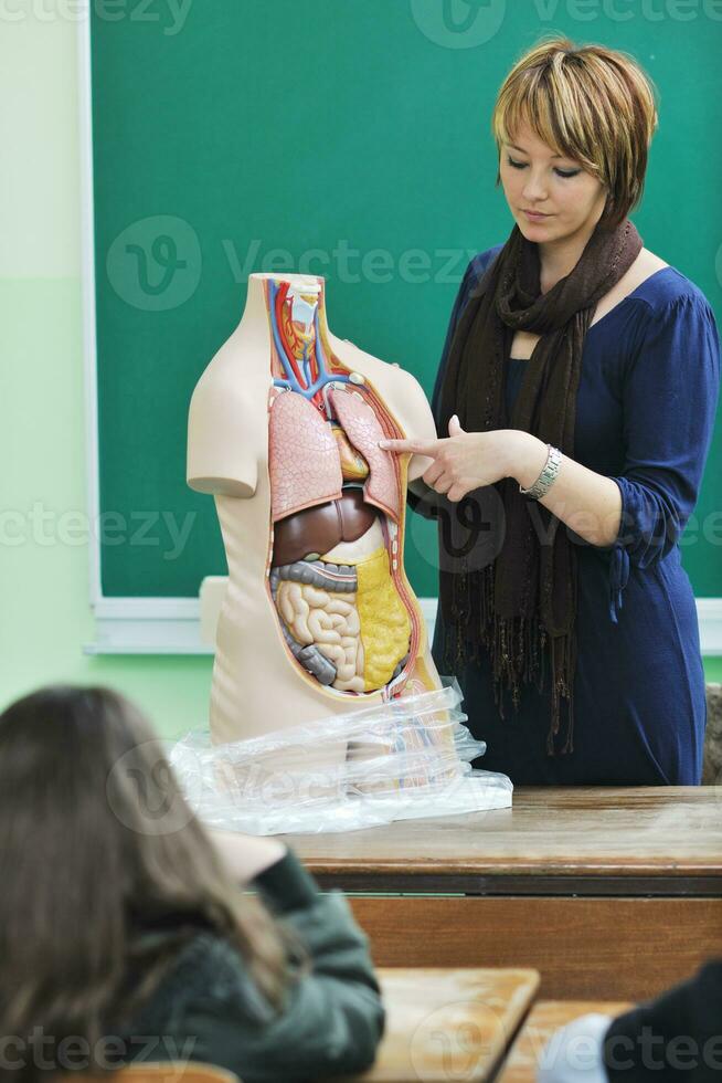 apprendre la biologie à l'école photo