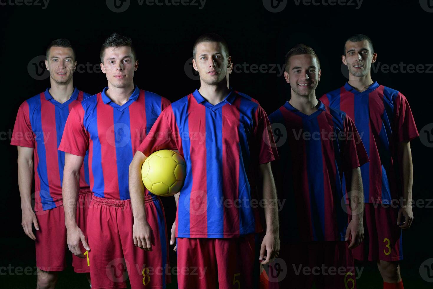 équipe de footballeurs photo