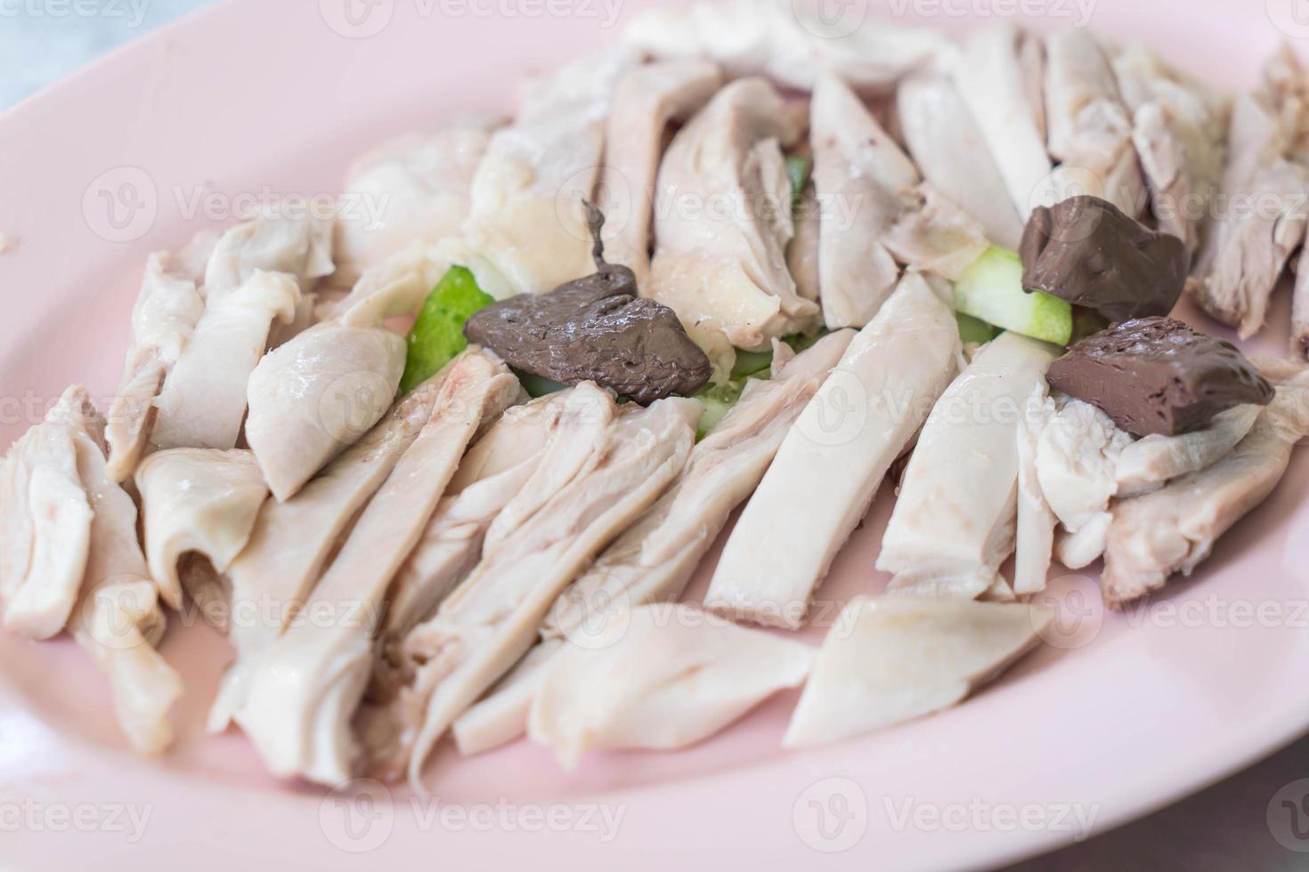 poulet à la vapeur pour manger photo