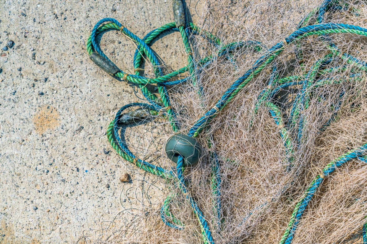 matériel de pêche industrielle filets de pêche photo