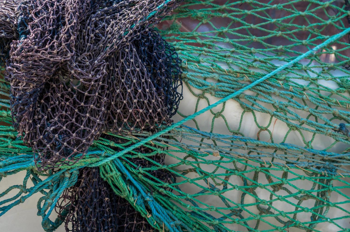 matériel de pêche industrielle filets de pêche photo