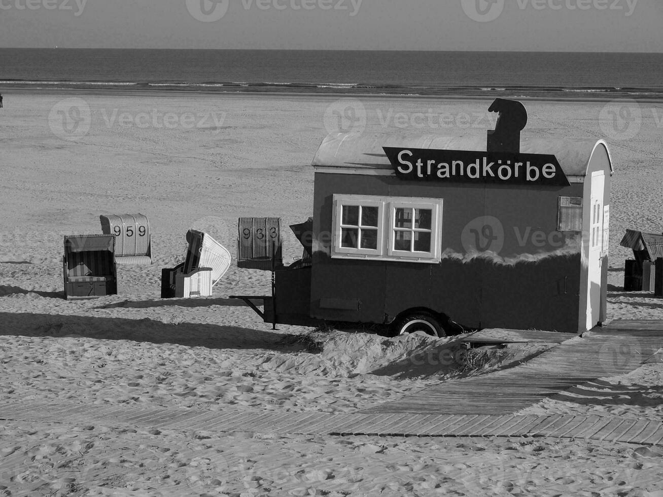 été temps à le allemand Nord mer photo