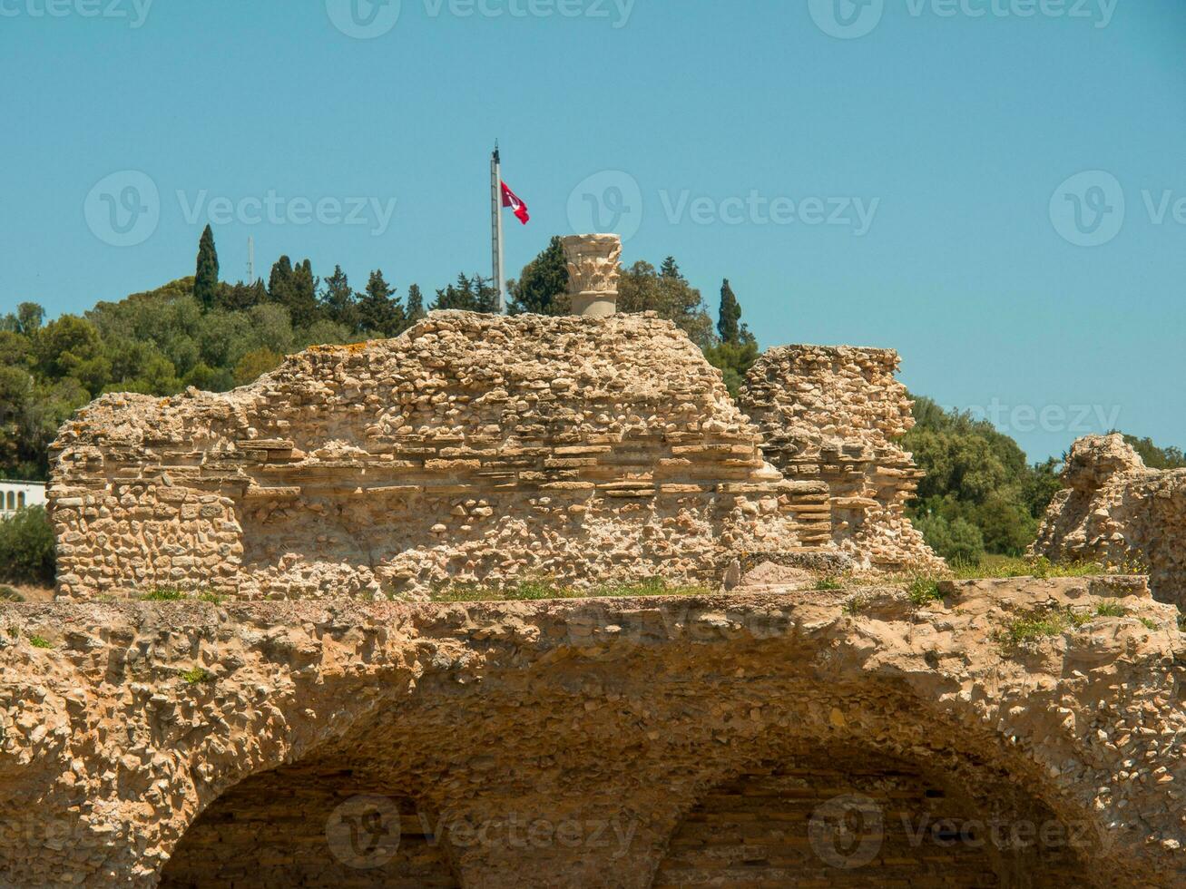 le ville de Tunis dans Afrique photo