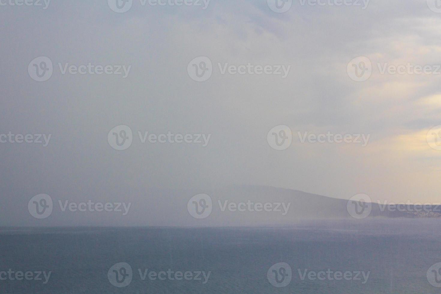 novi vinodolski en croatie un jour de pluie photo