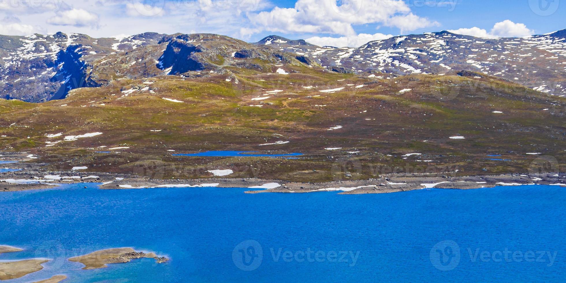 lac vavatn à hemsedal, norvège photo