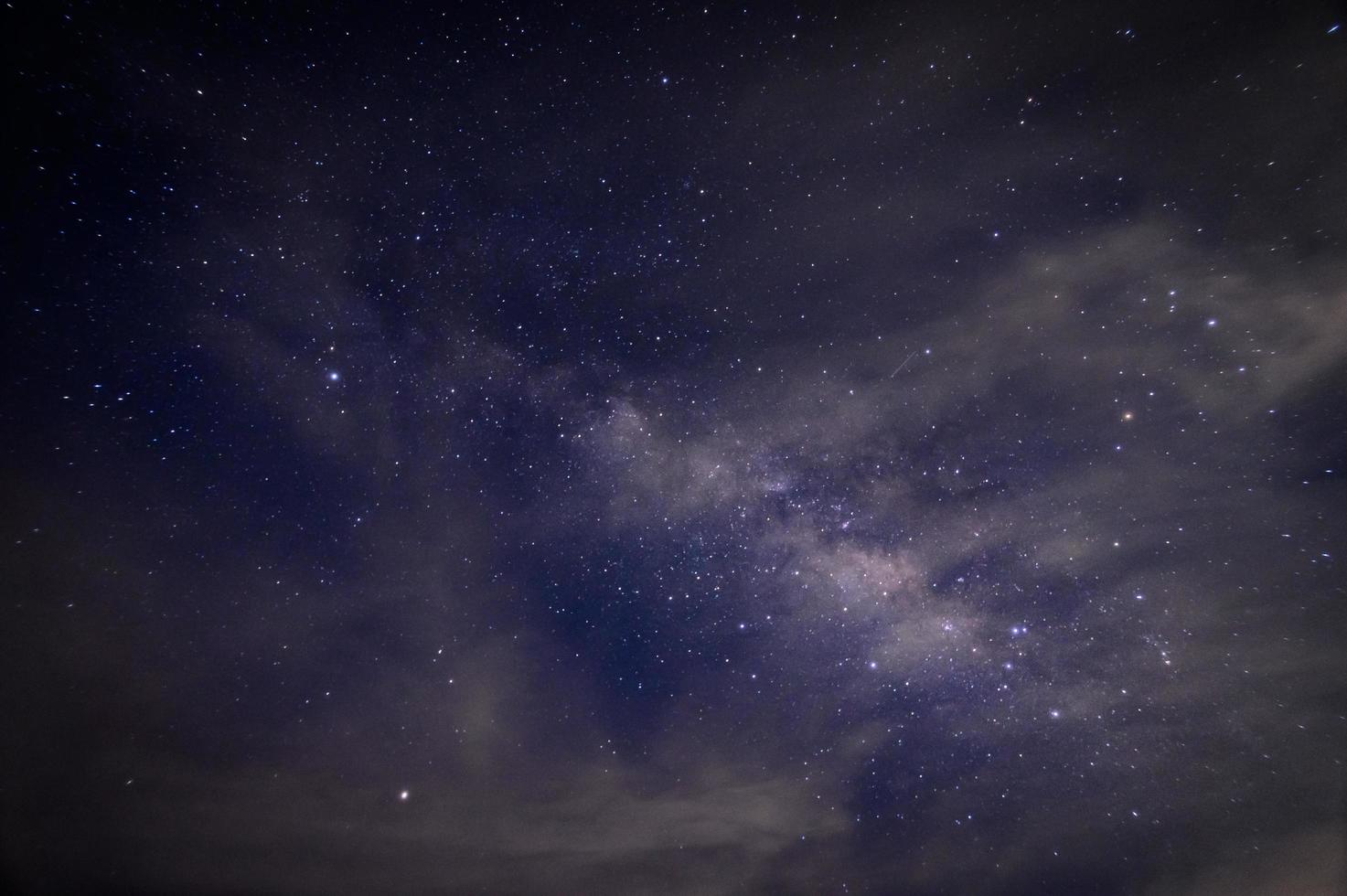 voie lactée et étoiles la nuit photo