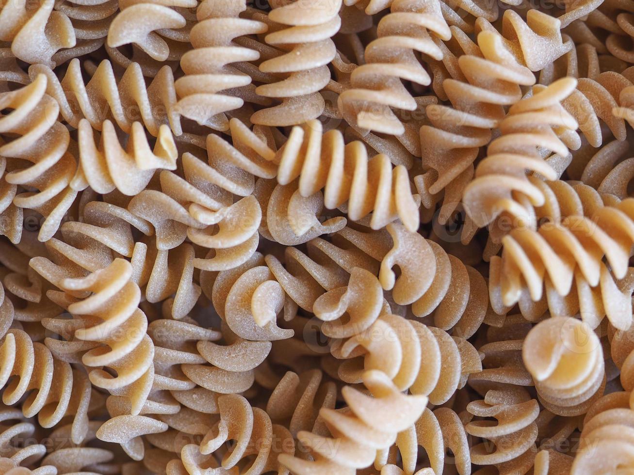 fond de pâtes italiennes fusilli photo