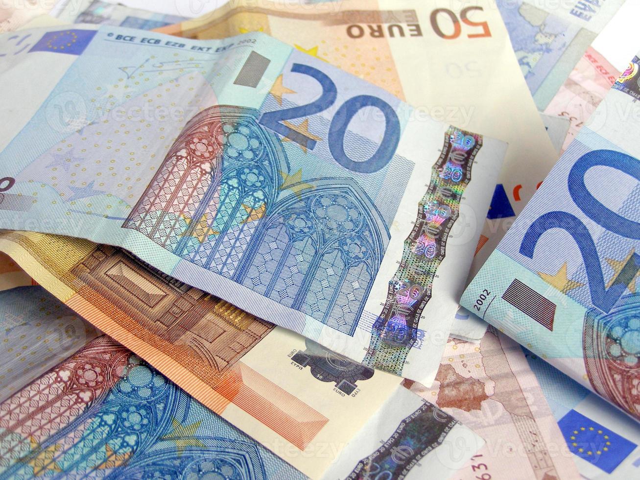 billets en euros, union européenne photo