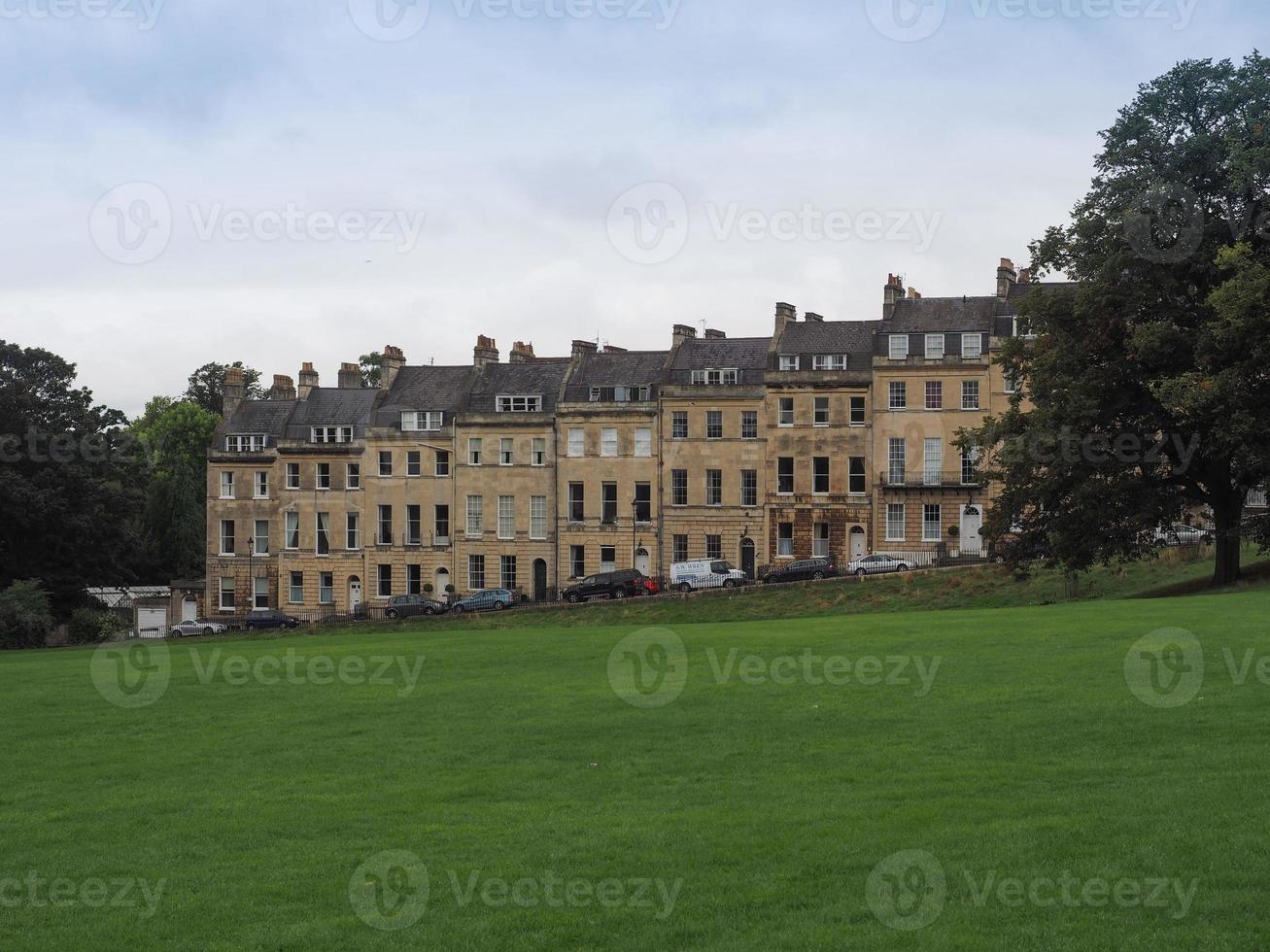 vue sur la ville de bain photo