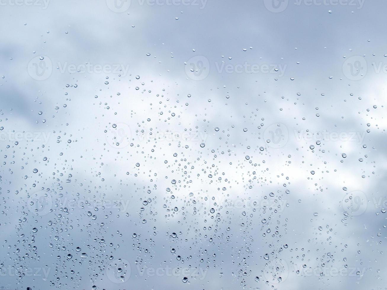 texture de gouttelettes de pluie photo