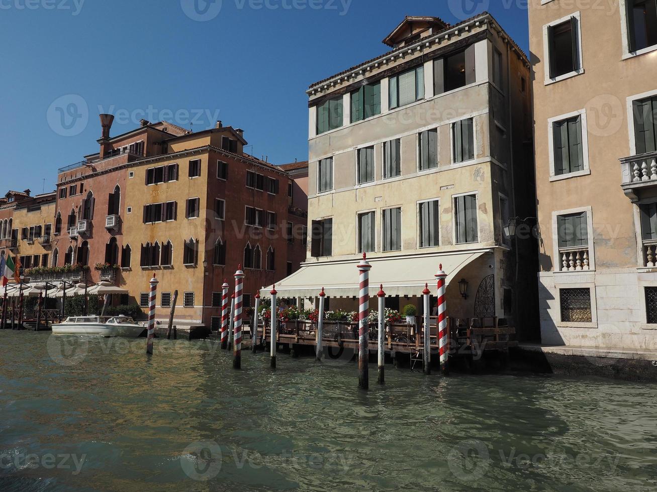 grand canal à venise photo