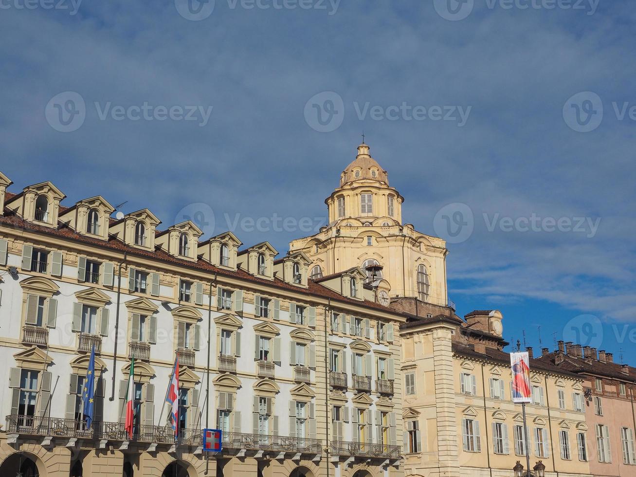 piazza castello turin photo