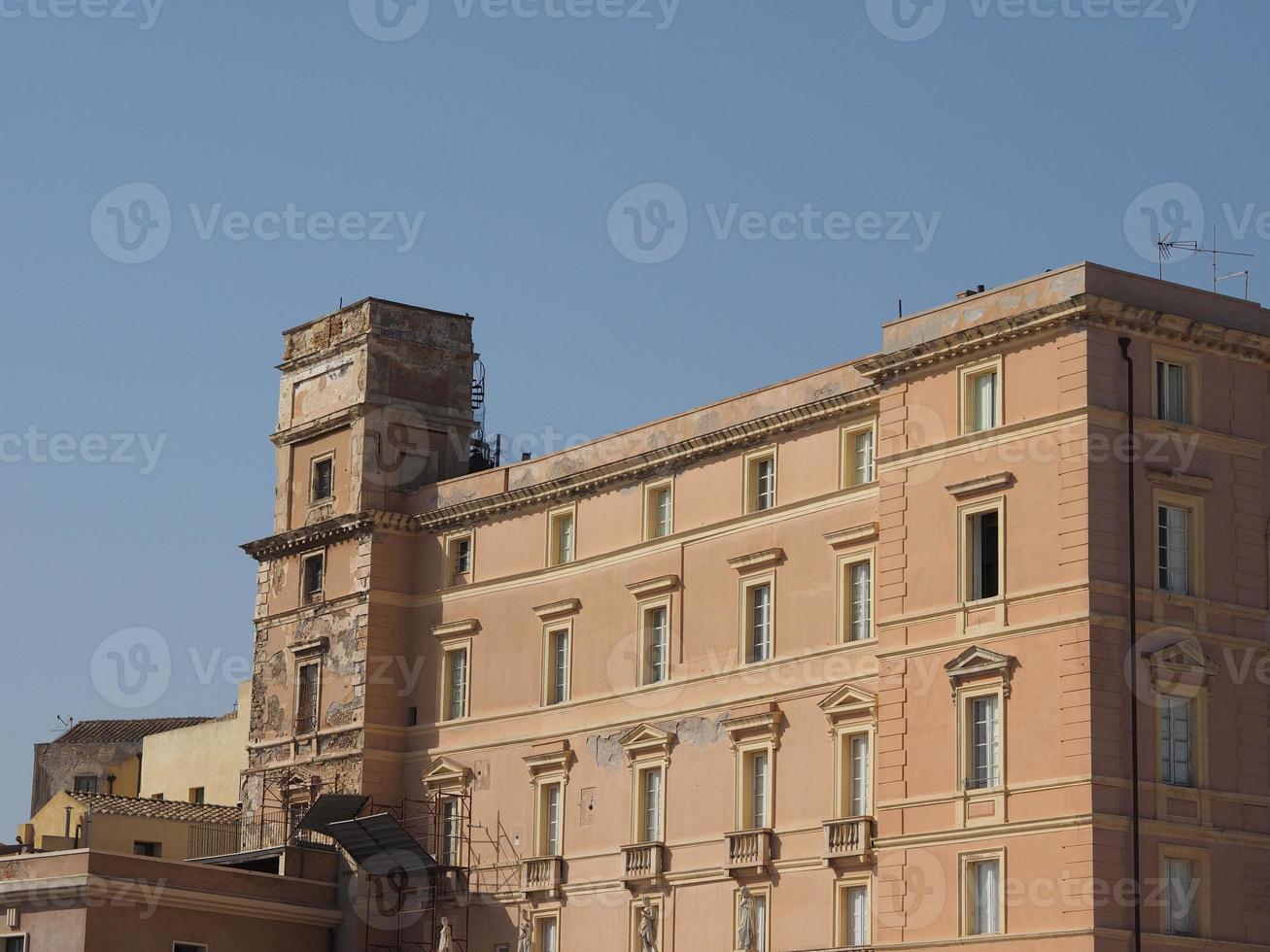 casteddu signifiant quartier du château à cagliari photo