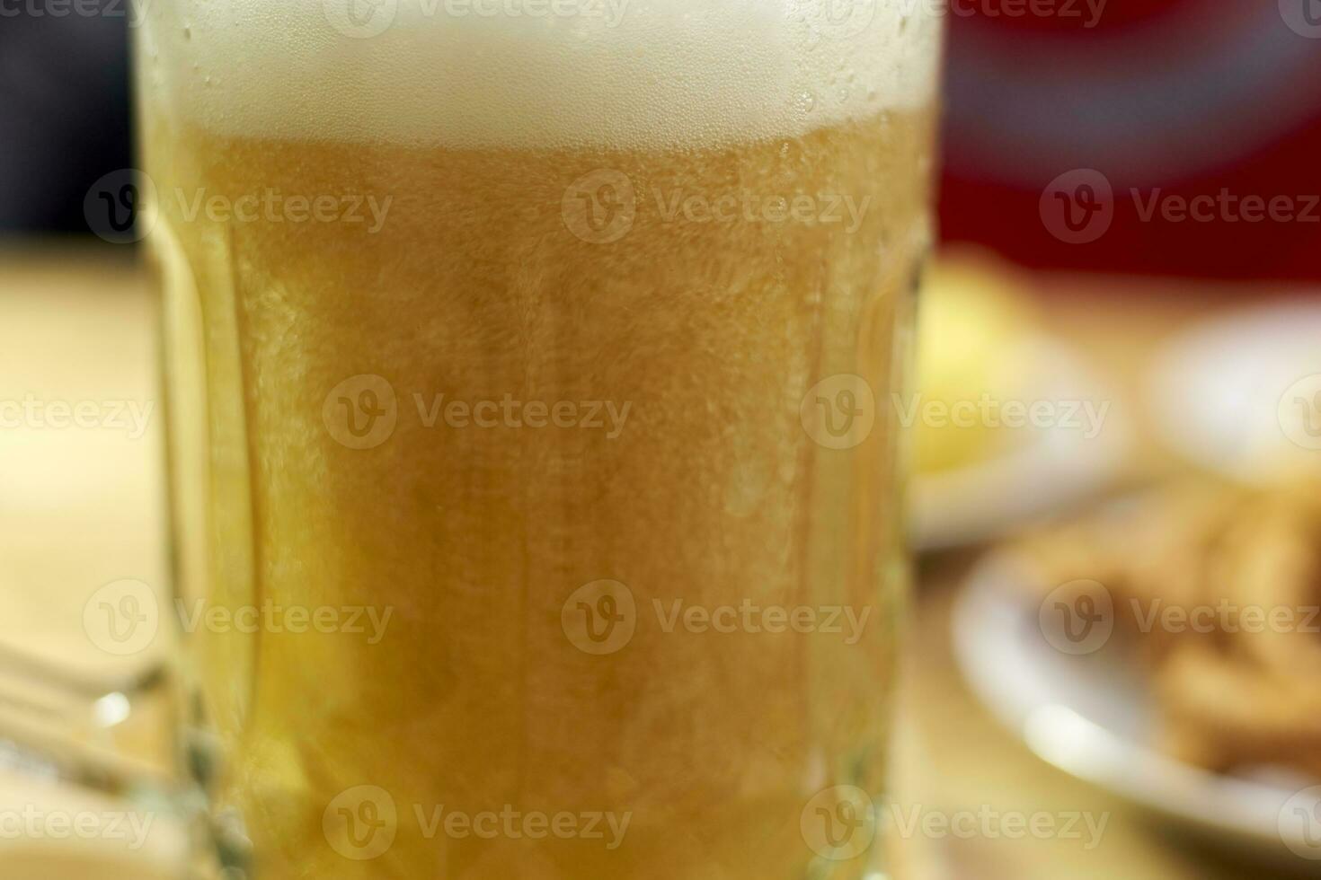 une verre de rusé Bière photo