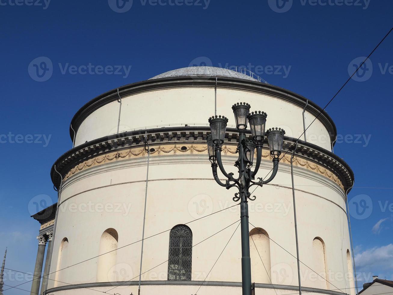 Église Gran Madre à Turin photo