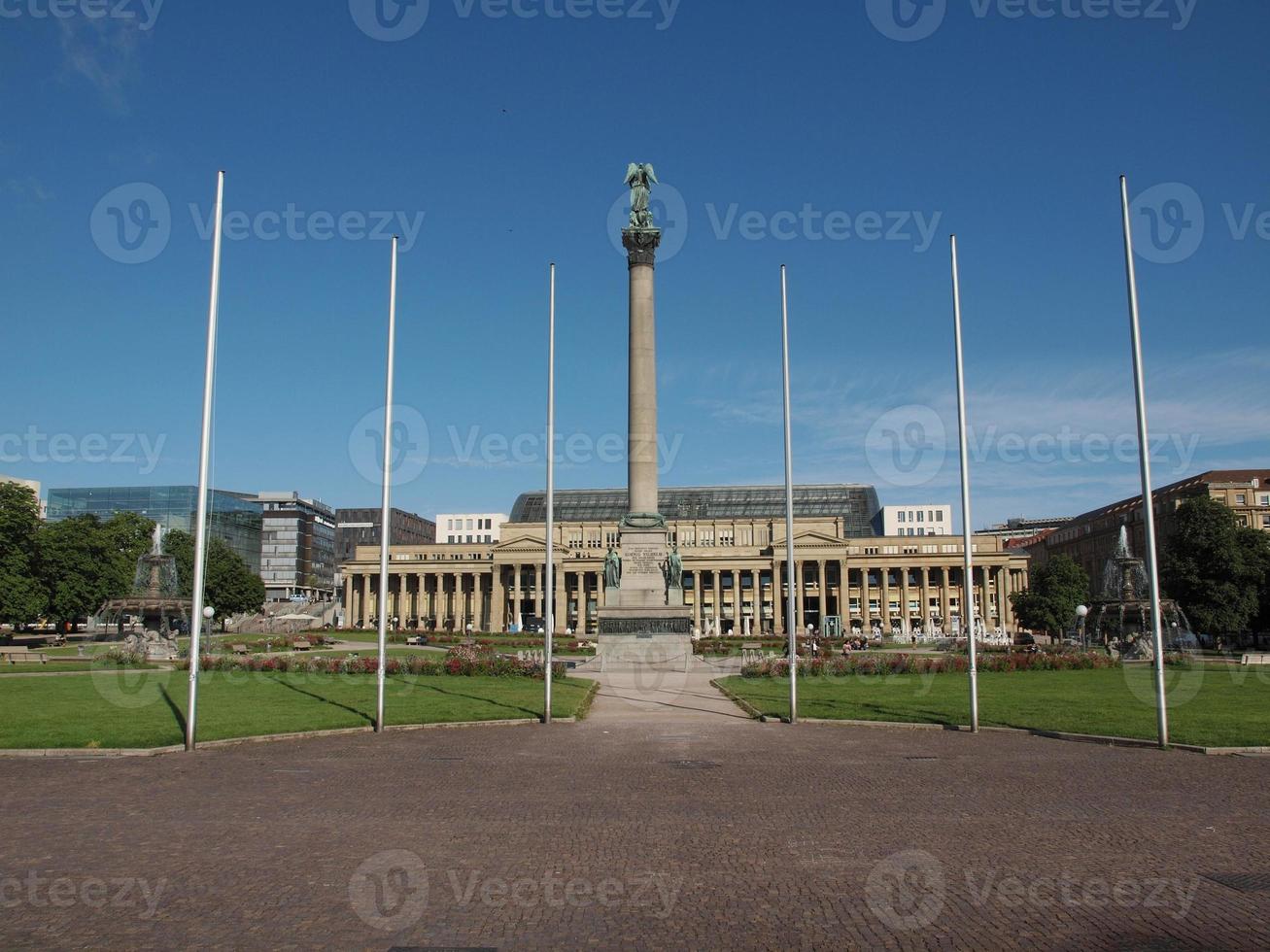 place du château schlossplatz stuttgart photo